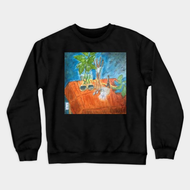 Still Life Crewneck Sweatshirt by W1LD